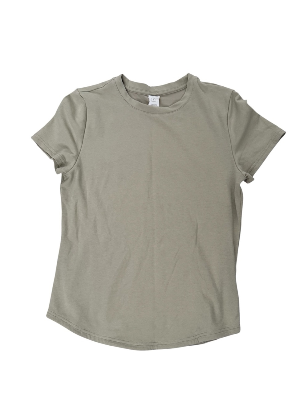 BYLT premium basic active athleisure top, women’s. Color dove. small.